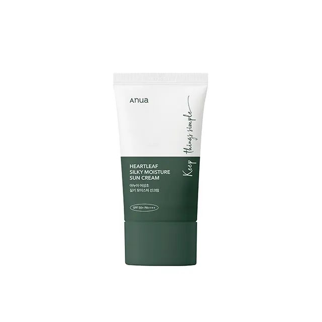 Anua Heartleaf Silky Moisture Sun Cream 50 ml