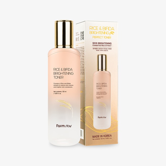 Farmstay Rice Bifida Brightening Toner 120ml