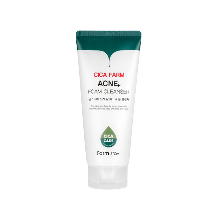 Farmstay – Cica Farm Acne Foam Cleanser