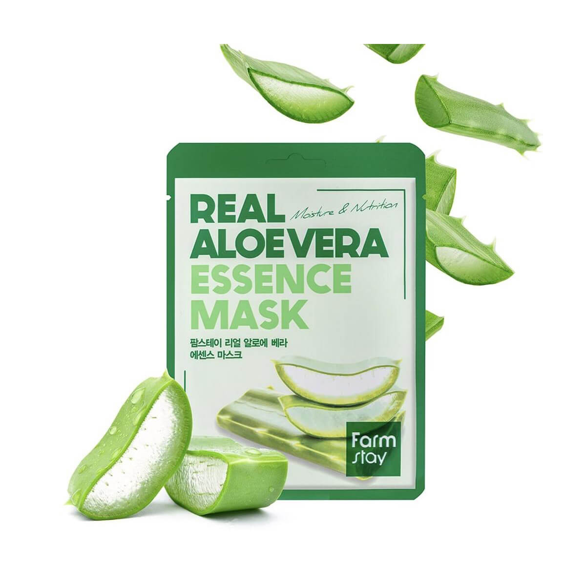 Farmstay Real Aloe Vera Essence Mask Sheet Masks 07