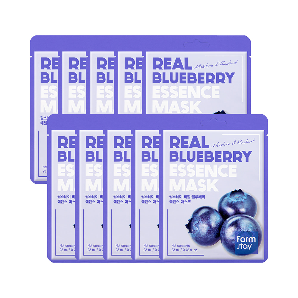 Farmstay-Real-Blueberry-Essence-Mask2