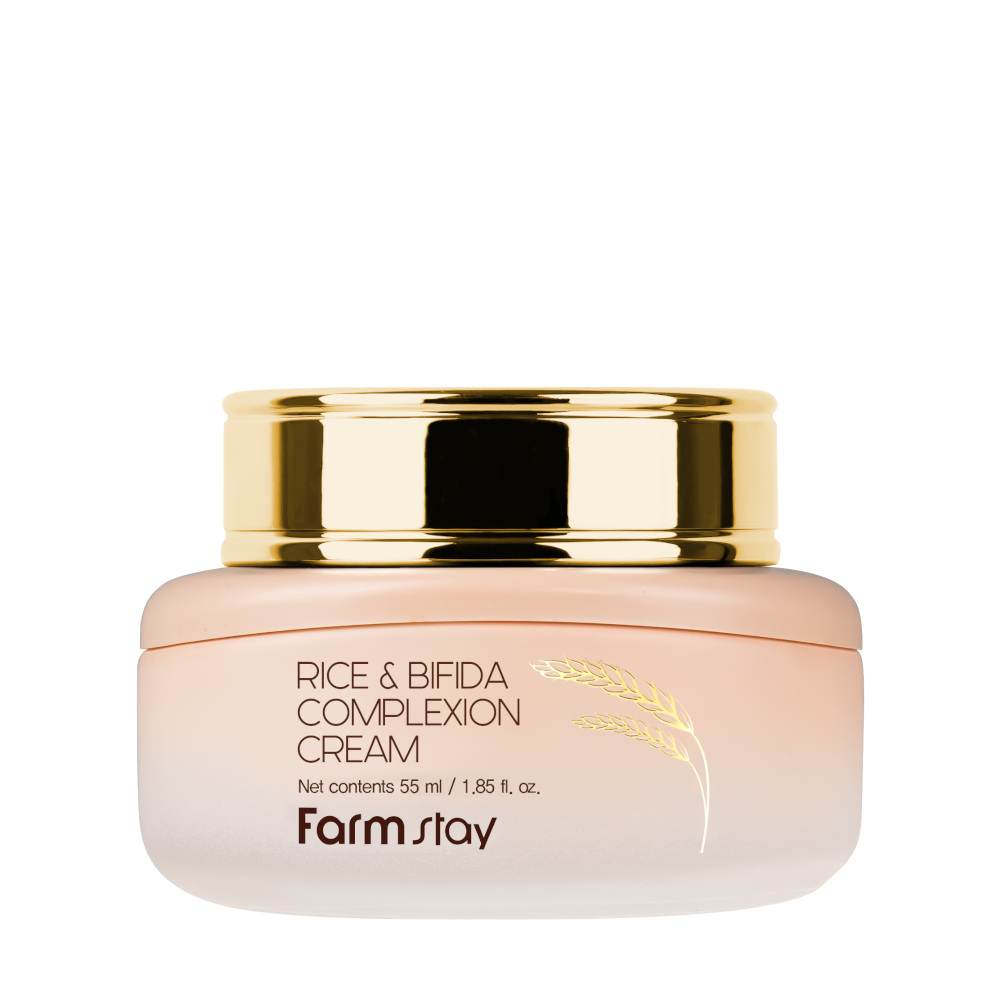 FARMSTAY Rice & Bifida Complexion Cream κρέμα προσώπου με ρύζι για λάμψη